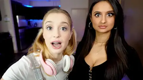 Anastasia Knight and Eliza Ibarra want to have a 3some